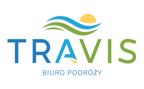 Logo Biura Podr&oacute;ży Travis. Jego przyciśnięcie na stronie kieruje do strony gł&oacute;wnej